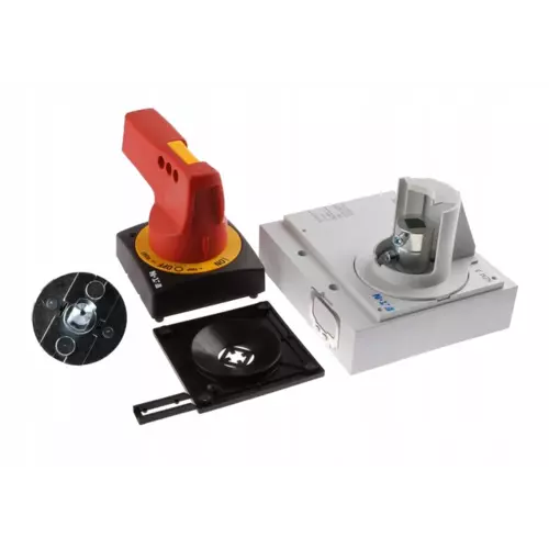 Napęd drzwiowy czerwono-żółty z blokadą NZM3-XTVDVR | EATON | 260182 2