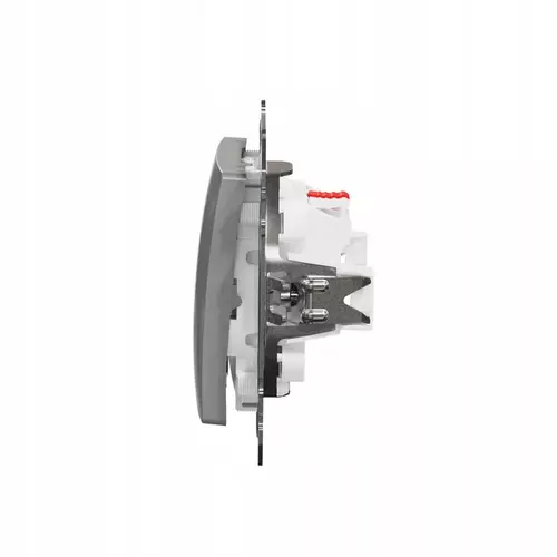 Przycisk "światło" srebrny IP20 Sedna Design Schneider Electric SDD113132 5