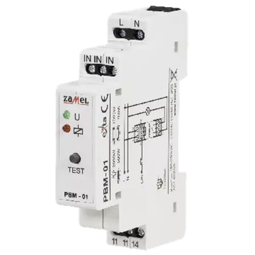 Przekaźnik impulsowy 16A 1Z PBM-01 | ZAMEL | EXTA | EXT10000061 250V AC 4