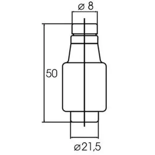 Wkładka bezpiecznikowa 10A DII gF BiWts / E27 | ETI-POLAM | 002312104 2