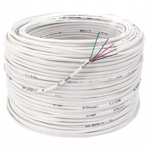 Przewód alarmowy YTDY 6x0,5 | BITNER | LA0052 100 3