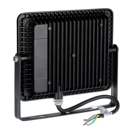 Naświetlacz LED Czarny 50W CHIP SLIM VT-56 4000K 5750lm V-TAC 21760 4