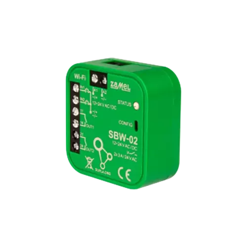 Sterownik Bramowy WIFI 2-kanałowy TYP SBW-02 | ZAMEL | SUPLA | SPL10000019 2
