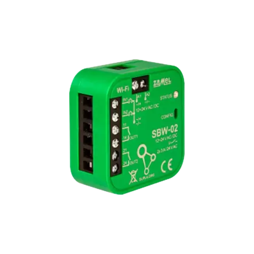 Sterownik Bramowy WIFI 2-kanałowy TYP SBW-02 | ZAMEL | SUPLA | SPL10000019 3