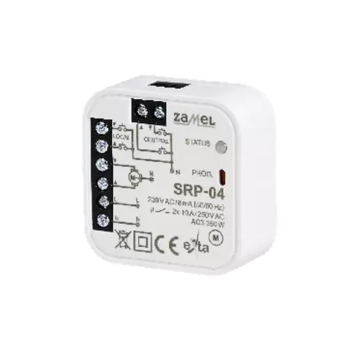 Sterownik rolet dopuszkowy przewodowy 10A 230V 350W SRP-04 | EXT10000225 2