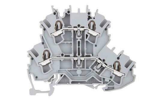 Złączki szynowe piętrowe