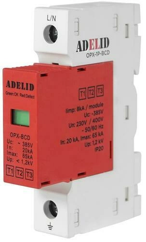 Ograniczniki przepięć klasy B+C+D