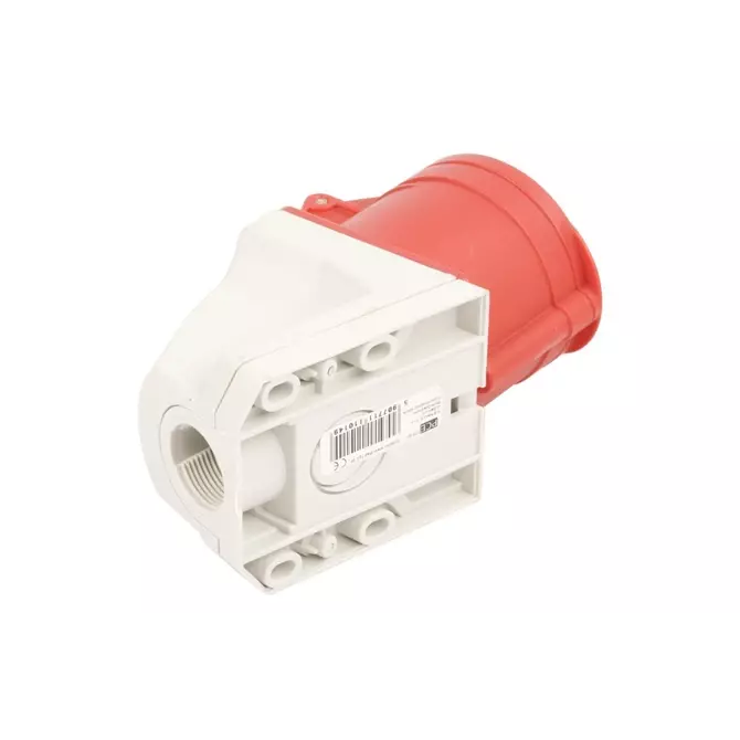 Gniazdo 32A 5P 400V czerwone IP44 /mała obudowa/ | PCE | 125-6k 1