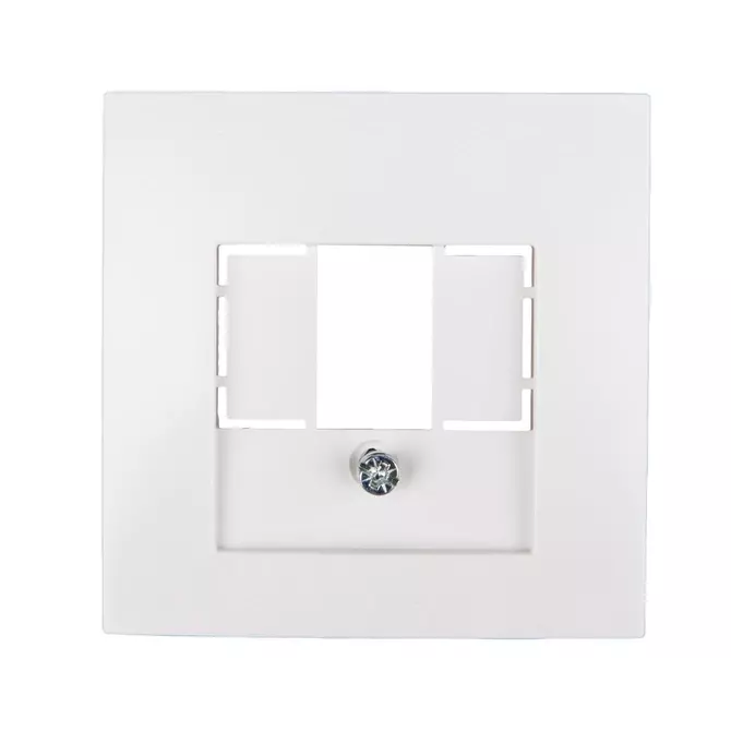 Element centralny gniazda TAE i głośnikowego biały | 5310338989 1