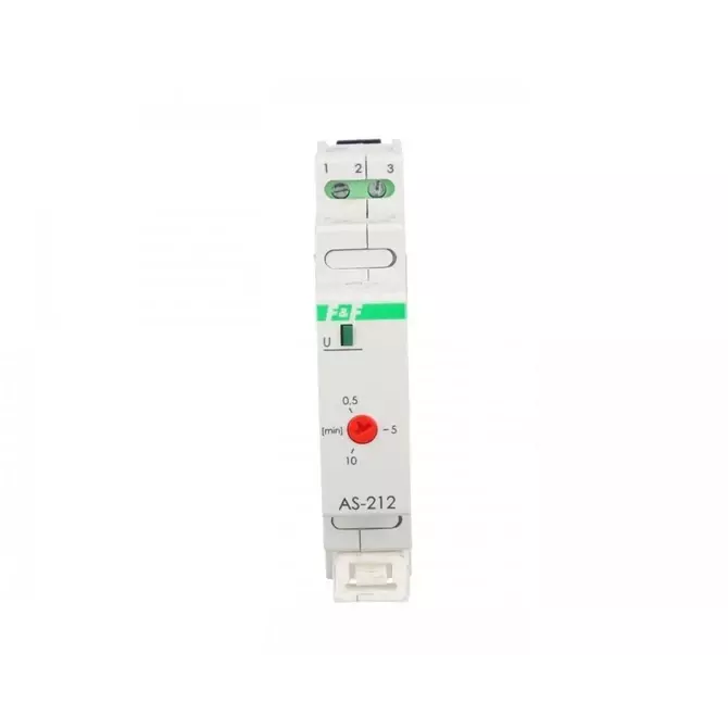 Automat schodowy 16A 0,5-10min | F&F | AS | AS-212 230V AC 1