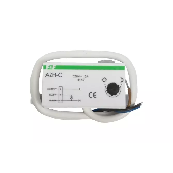 Automat zmierzchowy 10A 230V 2-1000lx obudowa miniaturowa IP65 | AZ | AZH-C 1