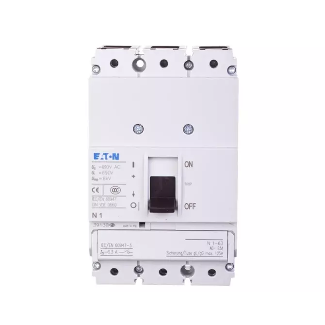 Rozłącznik mocy 3P 63A N1-63 | EATON | LZM, NZM, LN, N, PN | 259143 1
