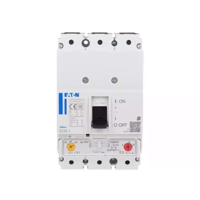 Wyłącznik silnikowy 3P 55kW 80-100A NZMN1-M100 | EATON | 265722 1