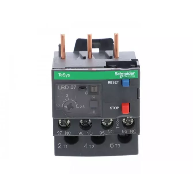 Przekaźnik termiczny 1,6-2,5A | Schneider | TeSys | LRD07 1