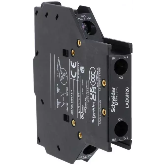 Styk pomocniczy 2Z montaż boczny | Schneider | TeSys Deca | LAD8N20 1