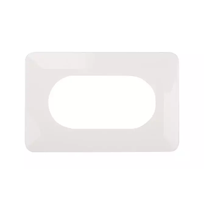 Osłona ściany podwójna biała OSX-220-BIA | ZAMEL | YNSTA | YNS10000034 1