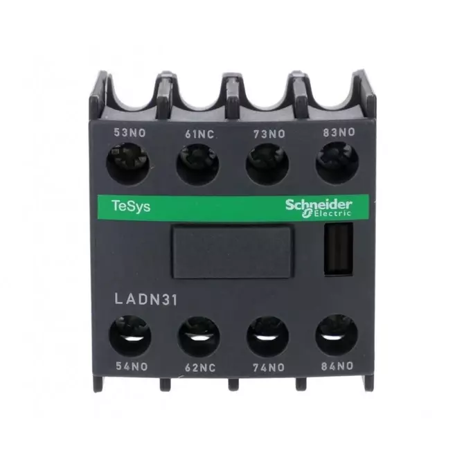 Styk pomocniczy 3Z 1R montaż czołowy | Schneider | TeSys Deca | LADN31 1