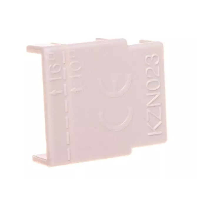 Osłony końcowe do szyn grzebieniowych kołkowych i widełkowych 3P | KZN023 1