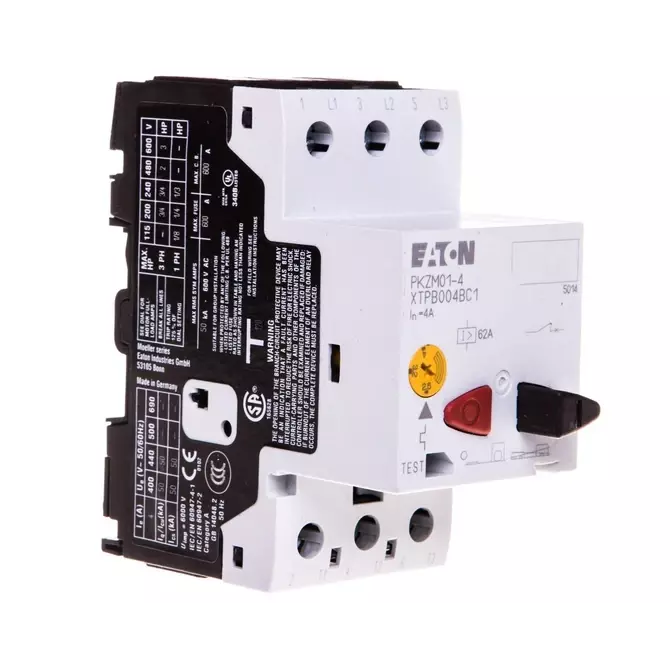 Wyłącznik silnikowy PKZM01-4 3P 1,5kW 2,5-4A | EATON | PKZ | 278482 1