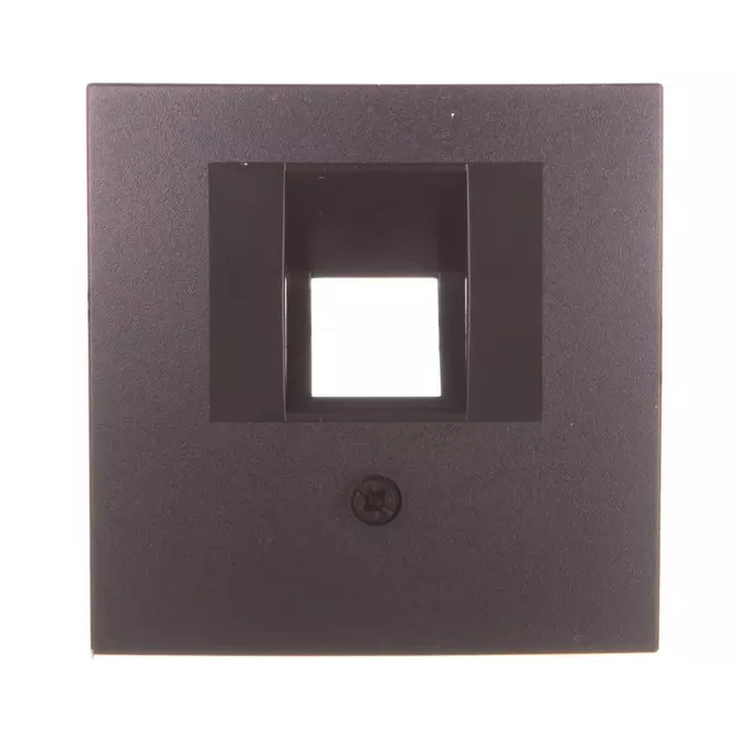 Glas Płytka czołowa pojedyncza do gniazda przyłączeniowego UAE | 14071606 1