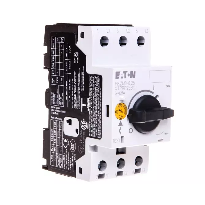 Wyłącznik silnikowy PKZM0-0,25 3P 0,06kW 0,16-0,25A | EATON | PKZ | 072731 1