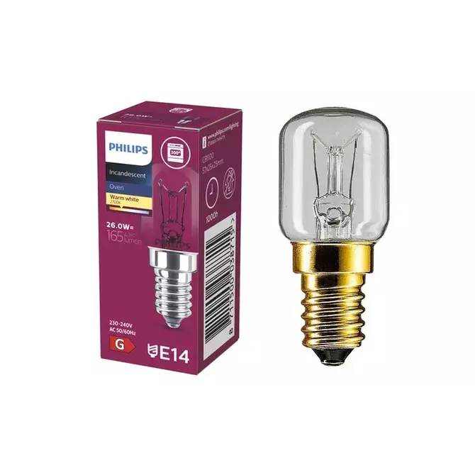Żarówka do piekarników E14 172 lm 25 W biała ciepła Philips Appliance 1