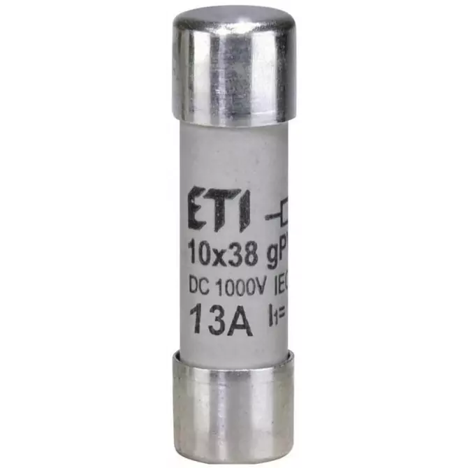 Wkładka bezpiecznikowa cylindryczna PV 10x38mm 13A gPV CH10 | 002625078 1