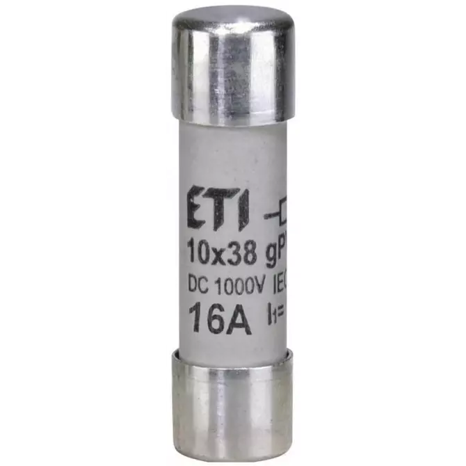 Wkładka bezpiecznikowa cylindryczna PV 10x38mm 16A gPV CH10 | 002625081 1