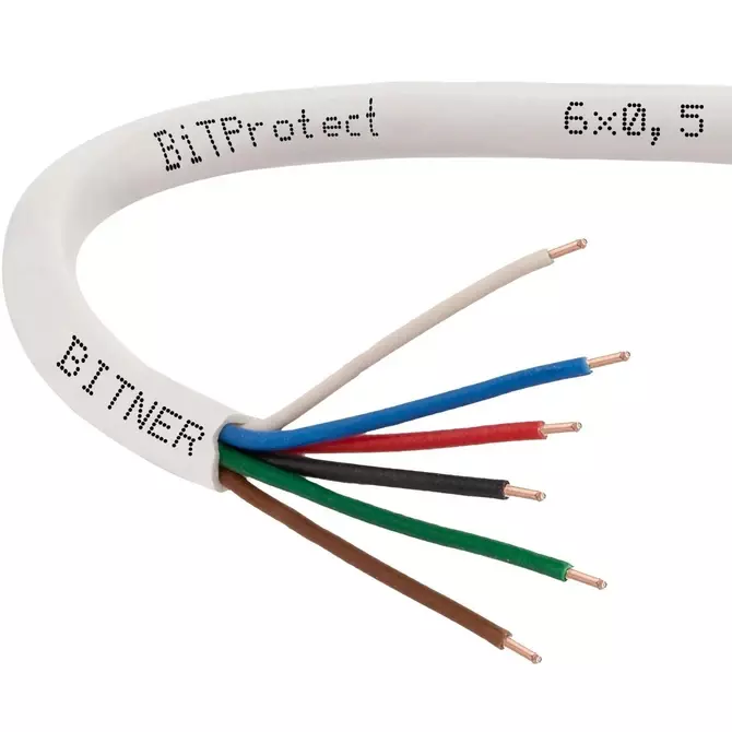 Przewód alarmowy YTDY 6x0,5 | BITNER | LA0052 100 1