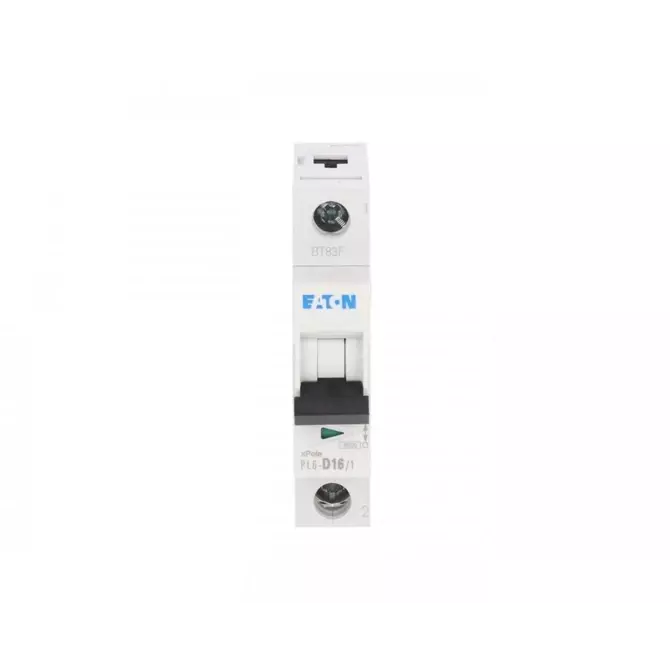 Wyłącznik nadprądowy 1P D 16A 6kA AC | EATON | PL6 | 286545 1