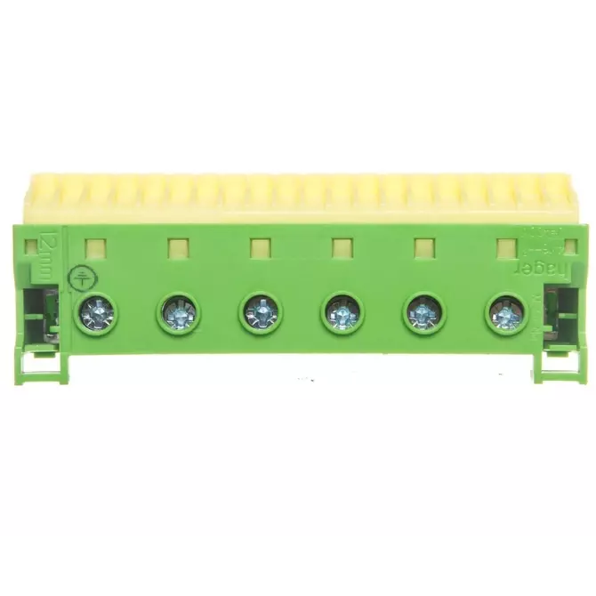 Blok samozacisków 63A QC zielony 26 przyłączy 33x105x105mm | KN | KN26E 1