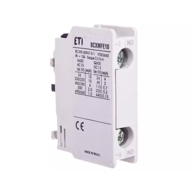 Styk pomocniczy 1Z montaż czołowy BCXMFE10 | ETI-POLAM | ETICON | 004641510 1