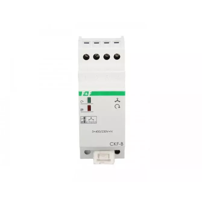 Przekaźnik kolejności zaniku i asymetrii faz 10A 1Z 4sek 55V | F&F | CKF-B 1