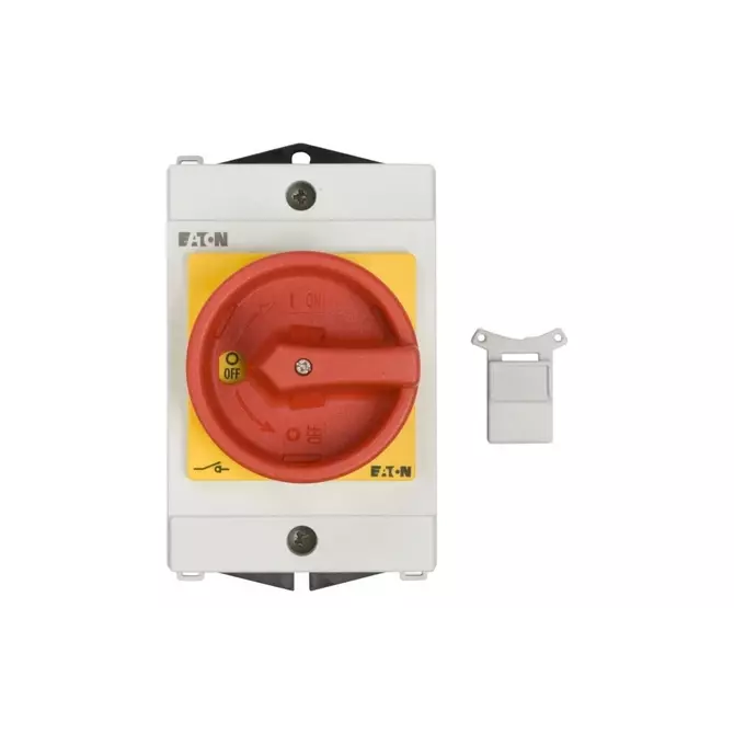 Łącznik krzywkowy 0-1 3P 20A w obudowie IP65 T0-2-1/I1/SVB | EATON | 207147 1