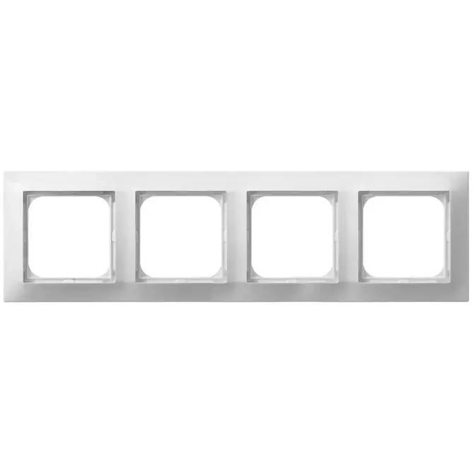 Ramka poczwórna biały Impresja Ospel R-4Y/00 1