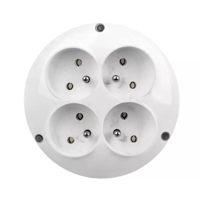 Rozgałęźnik wtyczkowy 4-gniazda z/u | PPHU ELGOTECH | RO-40 1