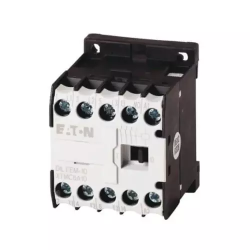 Stycznik mocy 9A 3P 24V AC 1Z 0R DILEM-10 Eaton 021417 1