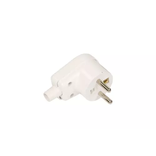 Wtyczka z uziemieniem 16A WB-6 biała | Schneider | Merten | WB601 1