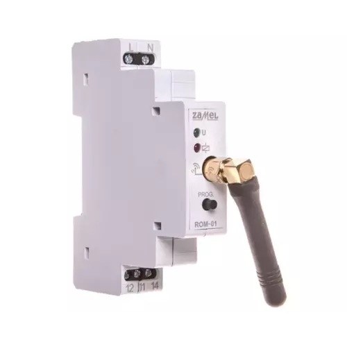 Radiowy odbiornik modułowy 1-kanałowy ROM-01 | ZAMEL | EXF10000041 1