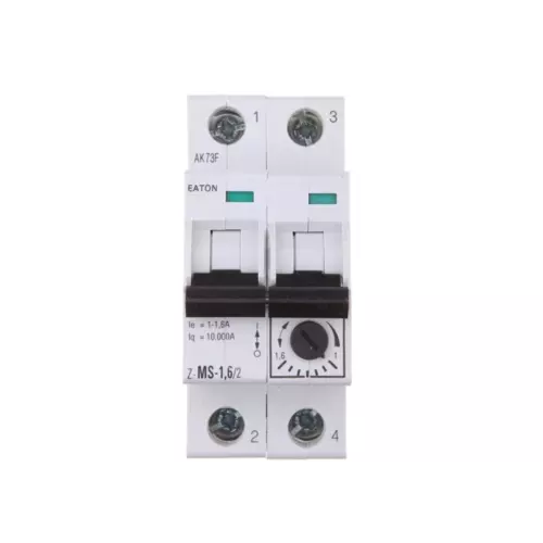 Wyłącznik silnikowy 2P 0,55kW 1-1,6A | EATON | Z-MS | 248394 1