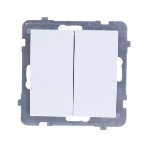 Łącznik świecznikowy biały | OSPEL | AS | ŁP-2G/m/00 1