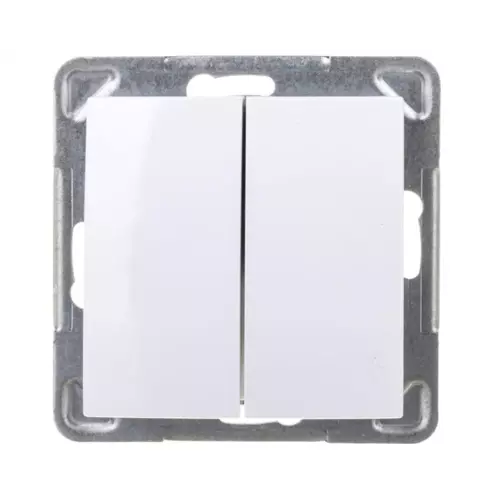 Łącznik świecznikowy biały | OSPEL | IMPRESJA | ŁP-2Y/m/00 1