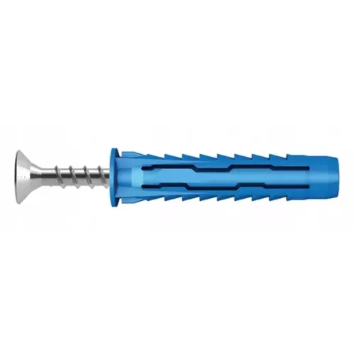 Kołek uniwersalny fi 5mm z wkrętem 3,5x30 mm 50szt Rawlplug 4ALL-05+3530 1