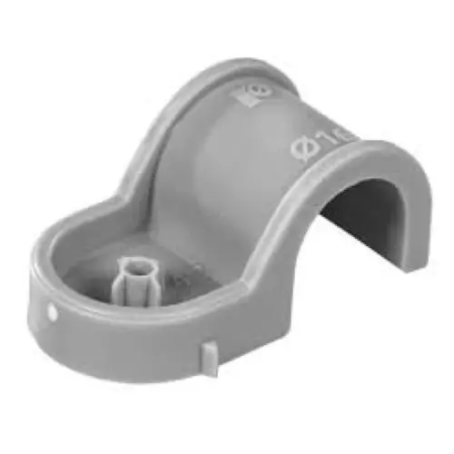 Uchwyt plastikowy do rurek instalacyjnych pojedynczy PA | R-SC40-PCS-20 1