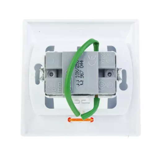 Łącznik świecznikowy z podświetleniem biały | OSPEL | AKCENT | ŁP-2AS/00 1