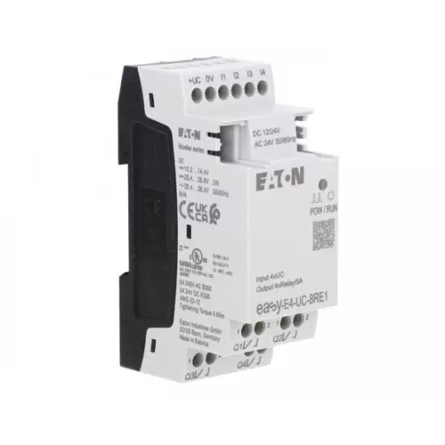 Rozszerzenie wejścia/wyjścia 12-24VDC 24VAC 4DI 4DO-R | EATON | 197217 1