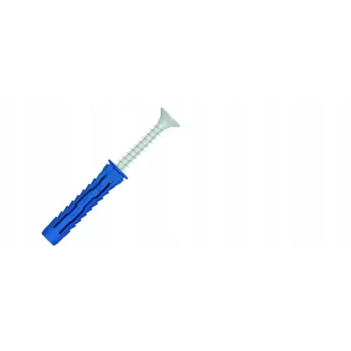 Kołki rozporowe fi 8x65 mm z wkrętem 5,0x80mm Rawlplug 4ALL-08065+5080 1