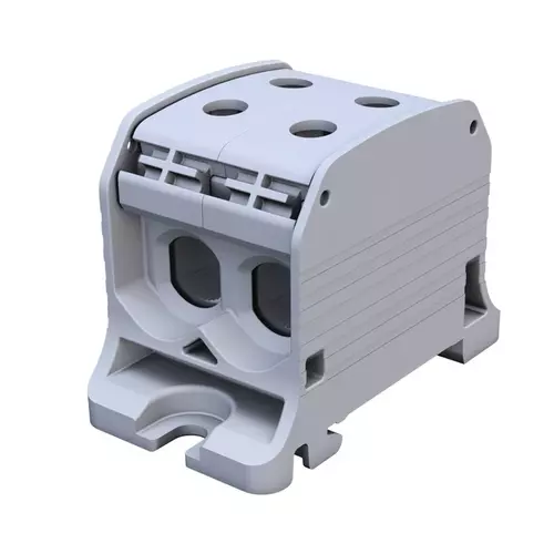 Złączka szynowa gwintowa Al/Cu STB 50-2 SIMBLOCK szary | Simet | 81002002 1