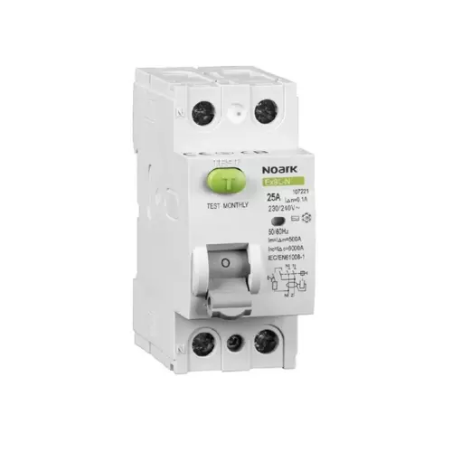  Wyłącznik różnicowoprądowy Ex9L-N 2P 40A 30mA typ AC 108315 1