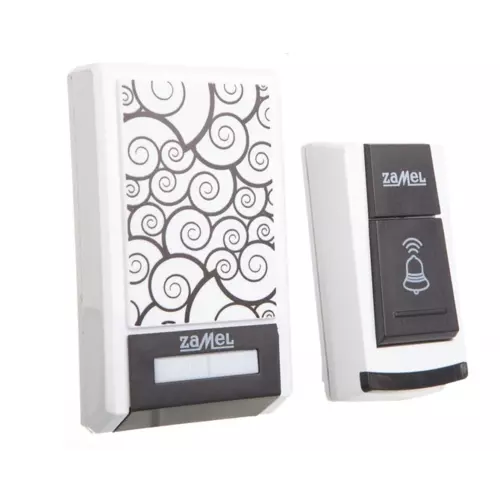 Dzwonek bezprzewodowy bateryjny TANGO 80dB 36 dźwięków zasięg | SUN10000423 1